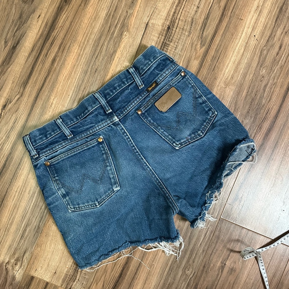 Wrangler Dark Blue Jean Shorts